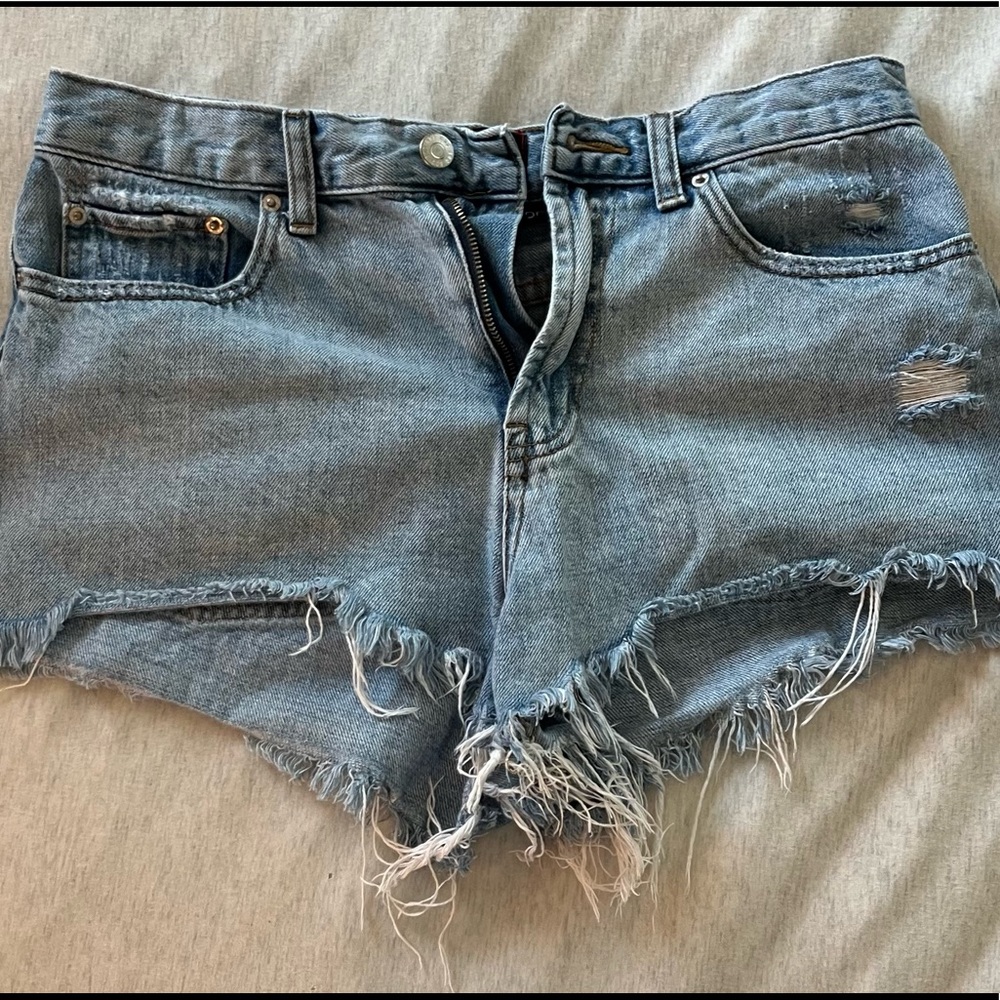 Distressed Girlfriend Shorts